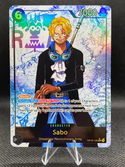 Sabo SEC OP13-120 Parallel Carrying On His Will - One Piece TCG - Image 1