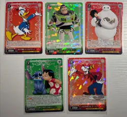 Weiss Schwarz Pixar Disney 100 Rare Of 5 Pixar Japanese NM - Image 1