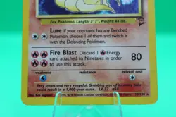 Pokemon TCG Ninetales 13/130 Base Set 2 Holo Unlimited Rare Card MP - Image 4