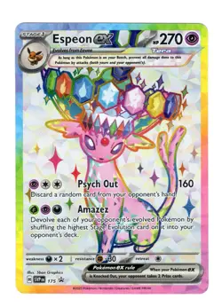 Espeon ex - 175 SVP 175 SV: Scarlet & Violet Promo Cards NM - Image 1
