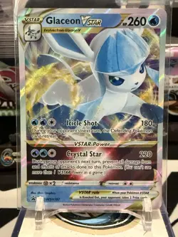 Glaceon VSTAR Promo SWSH: Sword & Shield Promo Cards SWSH197 NM - Image 1