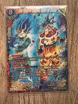Apex of Power, Near Mint - Mint Dragon Ball Super Card Secret Rare - Image 1