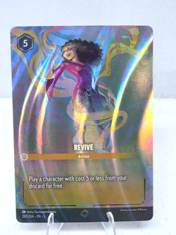 Disney Lorcana Shimmering Skies Revive Enchanted Card 207/204 - Image 1