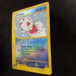 Pokemon TCG Goldeen Aquapolis 2003 Card 78/147 Reverse Holo - Image 3