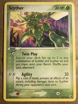 Scyther Pokemon Card Unseen Forces 46/115 Regular LP - Image 1