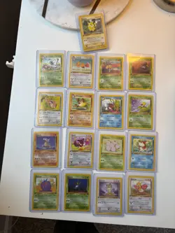 Pokemon Jungle 1st Edition Lot – 17 First Base Set Cards – Vintage WOTC – LP - Image 1