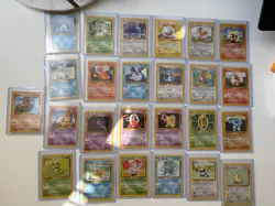 Pokemon Base Set Lot: 67 Unlimited Cards. NO DUPLICATES!! Vintage 1999 (Read) - Image 1