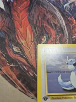 Pokemon Card - Dratini German 1st Edition Base Set 26/102 Uncommon LP - Image 3