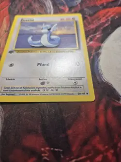 Pokemon Card - Dratini German 1st Edition Base Set 26/102 Uncommon LP - Image 4