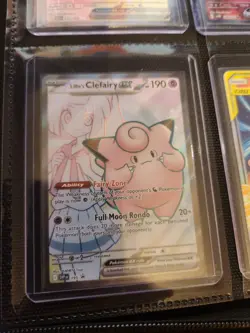 Lillie's Clefairy ex 195 Sv: Scarlet & Violet Promo Cards Holo - Image 1
