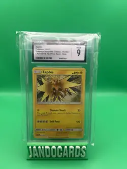 Pokemon TCG Zapdos 2023 Trading Card Game Classic 012/034 Holo CGC 9 - Image 1
