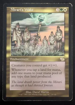 MTG Mirari's Wake- DAMAGED -Judgment Magic the Gathering Card #139 - Image 1