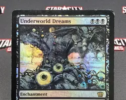 MTG FOIL Underworld Dreams- DAMAGED -8th Edition Magic the Gathering Card #168 - Image 3