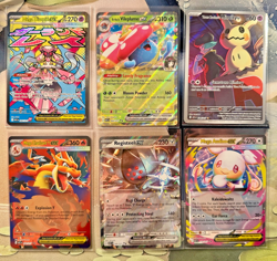 Ascended Heroes Pokemon Card Lot of 6 - Mega Diancie ex, Mega Charizard Y NM+ - Image 1