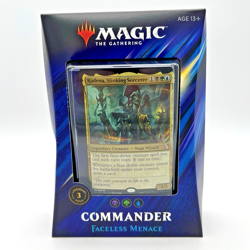 Magic the Gathering MtG Commander 2019 FACELESS MENACE Theme Deck FACTORY SEALED - Image 1