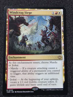 Windcrag Siege Tarkir: Dragonstorm Regular - Image 1