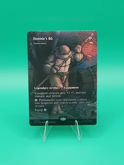 Donnie's Bo - Shadowspear (Borderless) Teenage Mutant Ninja Turtles *FOIL* - Image 1