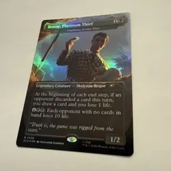Benny, Platinum Thief - Tinybones FOIL 2458 Secret Lair SLD MTG Mythic Unplayed - Image 3
