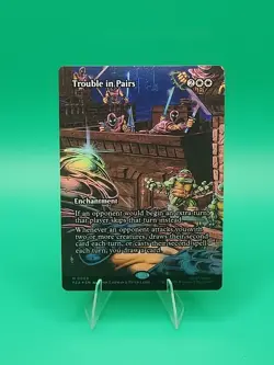 Trouble in Pairs Borderless Teenage Mutant Ninja Turtles Foil M 0003 - Image 1