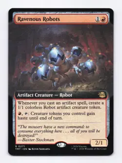 Ravenous Robots (Extended Art) 0271 (R) MTG Teenage Mutant Ninja Turtles (TMT) - Image 1