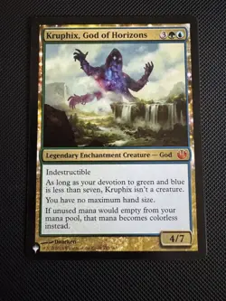 MTG Mystery Booster MB1 Kruphix, God of Horizons Near Mint magic the gathering - Image 1