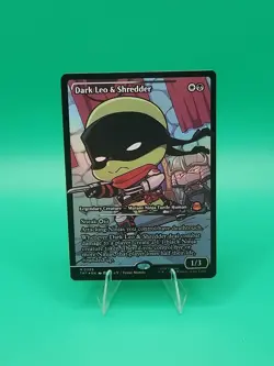 MTG: Teenage Mutant Ninja Turtles - Dark Leo & Shredder #289 - Showcase Foil - Image 1
