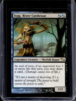 2020 Magic MTG Zendikar Rising Commander Sygg, River Cutthroat #103 - Image 1
