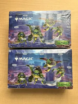 Magic: The Gathering - Teenage Mutant Ninja Turtles Booster Box Lot (2 Boxes) - Image 1