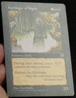 Harbinger of Night - Mirage - Magic the Gathering (MTG) *NM* - Image 4