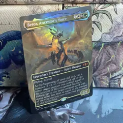 Betor, Ancestor's Voice #0001 (Borderless) Commander Tarkir: Dragonstorm FOIL NM - Image 2