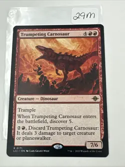 Trumpeting Carnosaur 171 NM regular LCI - Image 3