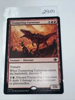 Trumpeting Carnosaur 171 NM regular LCI - Image 4
