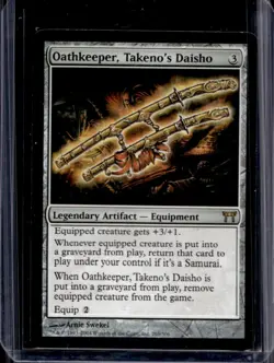 2004 Magic MTG Champions of Kamigawa Oathkeeper, Takeno's Daisho #265 - Image 1