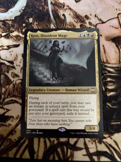 Kess, Dissident Mage #344 (NM) Streets New Capenna NCC Magic MTG - Image 1