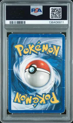 2000 POKEMON BASE SET 2 #8 HITMONCHAN-HOLO PSA 1 - Image 2