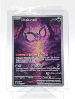 PECHARUNT 2024 POKEMON SCARLET & VIOLET BLACK STAR PROMO H #129 Q5716 - Image 1