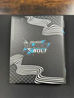Pokemon SV: Black Bolt Complete Base Set C/UC/Rare Holo/EX's + Binder +Poster - Image 2