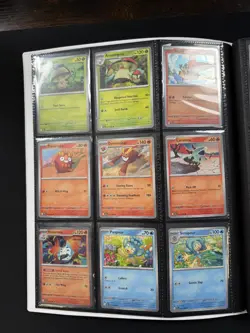 Pokemon SV: Black Bolt Complete Base Set C/UC/Rare Holo/EX's + Binder +Poster - Image 4