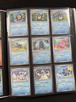 Pokemon SV: Black Bolt Complete Base Set C/UC/Rare Holo/EX's + Binder +Poster - Image 5