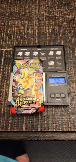 VERY HEAVY!!! GOD PACKUUU 22.44g!! Ascended Heroes Pokemon TCG Booster - Image 1