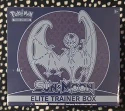 Pokemon Sun and Moon Base Elite Trainer Box ETB Lunala Factory Sealed NIB - Image 1