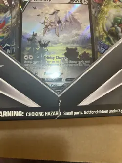 Pokemon Arceus V Figure Collection Box Cosmic Eclipse Pack Damage Factory Sealed - Image 4