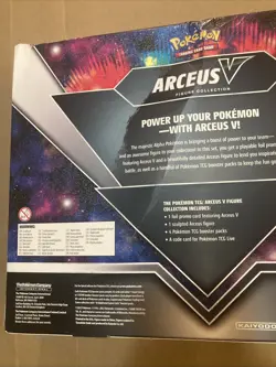 Pokemon Arceus V Figure Collection Box Cosmic Eclipse Pack Damage Factory Sealed - Image 5