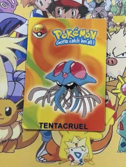 Pokemon Vintage Pocket Monsters Vending HOLO Prism Sticker 1998 Nintendo Japan - Image 2