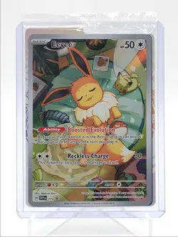 EEVEE 2025 POKEMON SCARLET & VIOLET BLACK STAR PROMO #173 Q5716 - Image 1