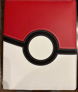 Ultra Pro 9-Pocket Pokemon Poke Ball Pro Binder - USED - Image 1