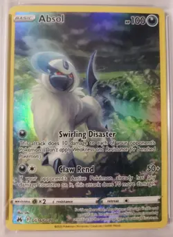 2023 Pokemon Absol GG16/GG70 Crown Zenith: Galarian Gallery Holo PSA 10 - Image 2