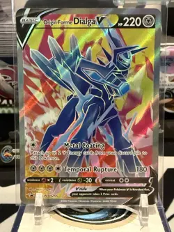 Origin Forme Dialga V - SWSH255 Sword & Shield Promo Full Art Pokemon - Image 1