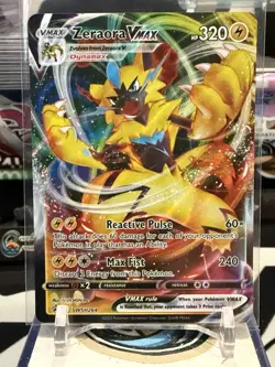 Zeraora VMAX SWSH264 Black Star Promo Pokemon 2022 Sword & Shield NM - Image 1
