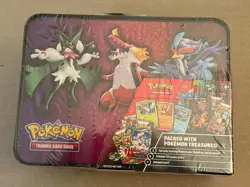 POKEMON TCG Fall 2023 Collectors Chest Lunchbox Tin Charizard 6 Booster Packs - Image 2